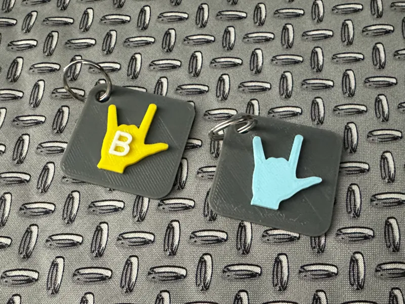 ASL Keychain
