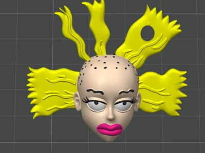Cynthia Rugrats Keychain