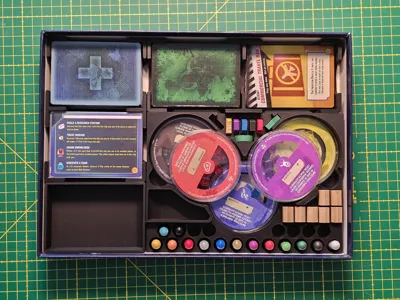 Pandemic + On The Brink Box Organization Insert