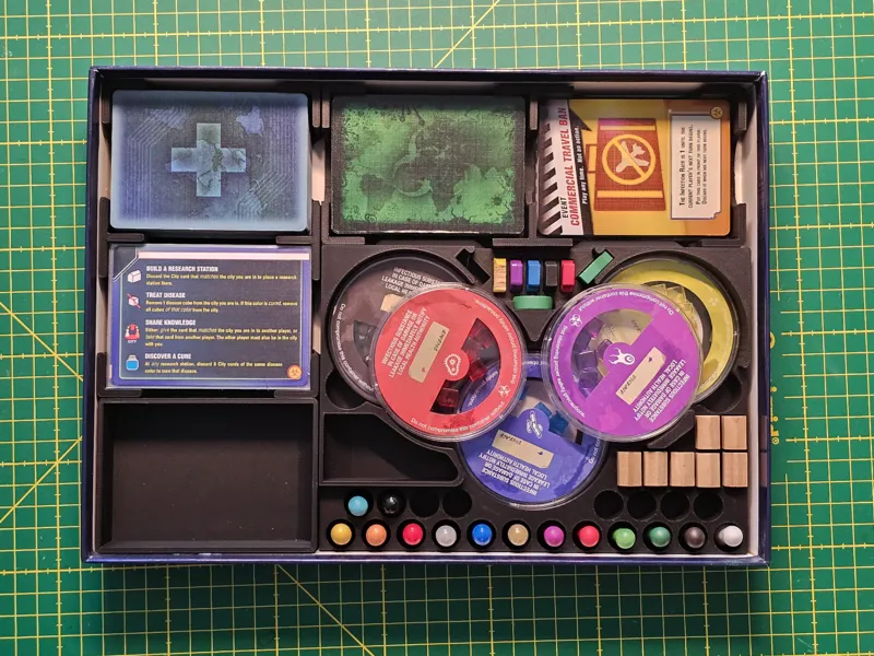 Pandemic + On The Brink Box Organization Insert