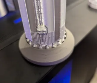 Starship Booster Stand 1:200