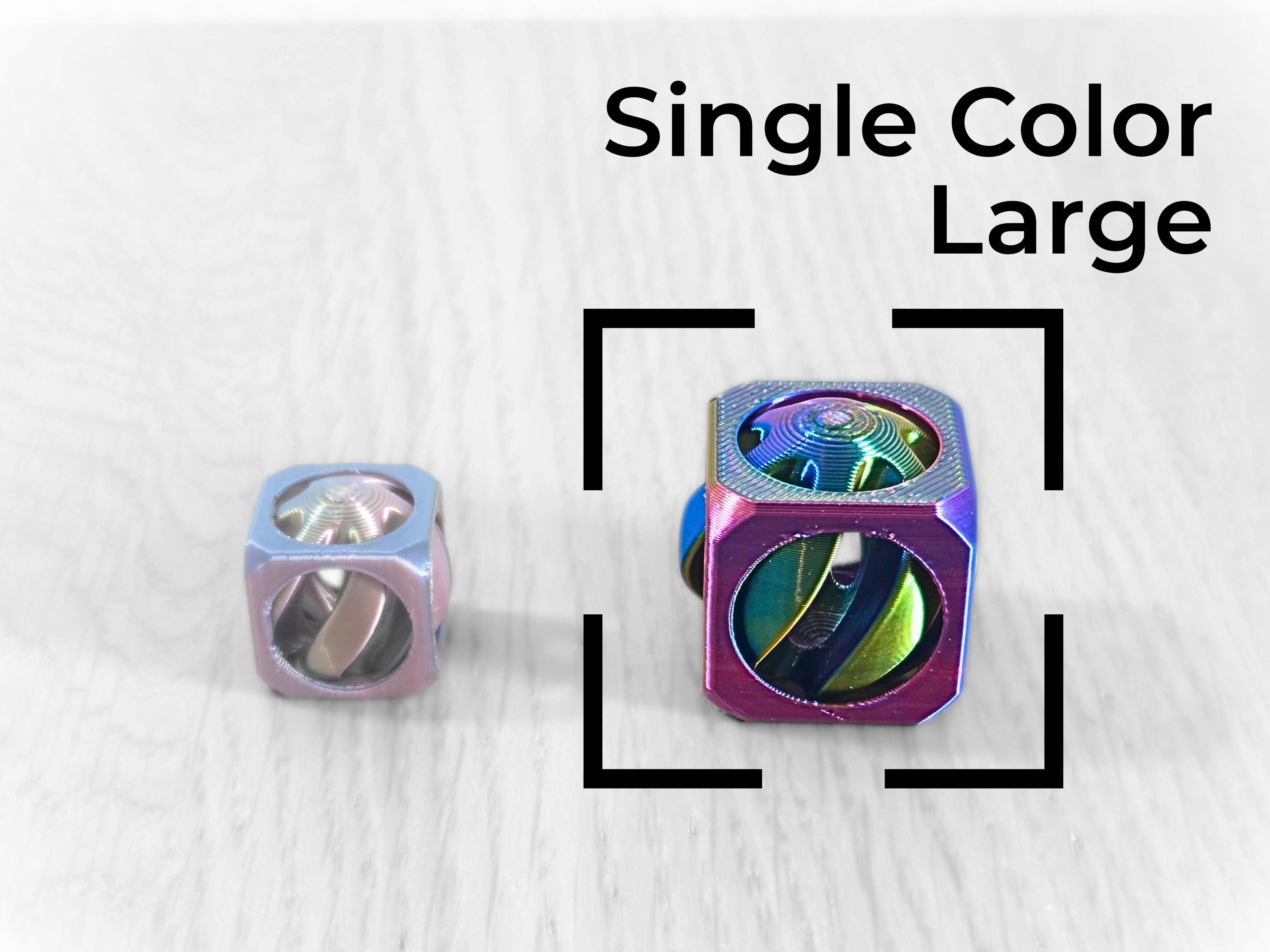 SpinDot VOID Fidget (PiP, 26min, Optical Illusion) - 1