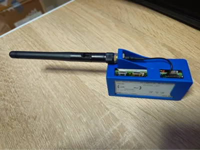 Case for Pwnagotchi - slimagotchi external antenna