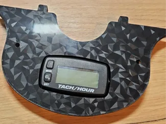 Simson Schwalbe Armaturenblech mit Drehzahlmesser
