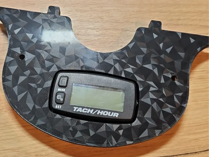 Simson Schwalbe Armaturenblech mit Drehzahlmesser