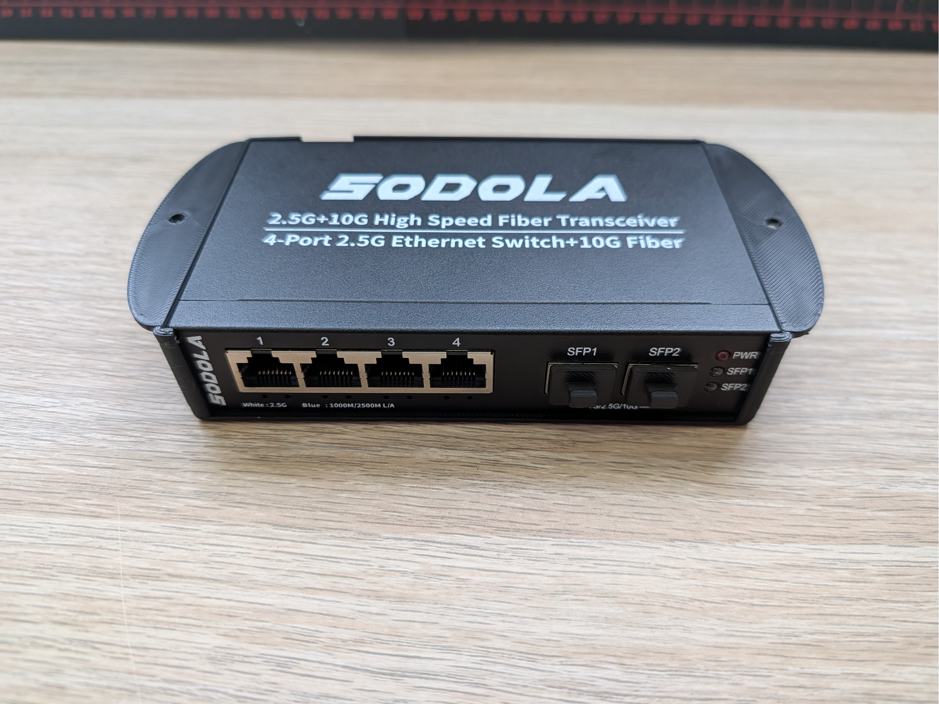 Halterung für Switch SODOLA 6 Port 2,5G