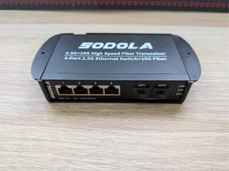 Halterung für Switch SODOLA 6 Port 2,5G