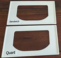 Large Ziploc Quart Lids