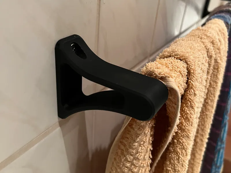 Versatile Holder 15mm rod towel hanging items