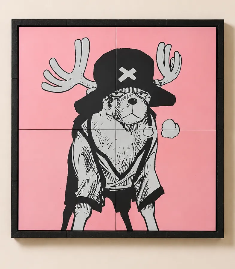 Tony Tony Chopper - HueForge Wall Art | 40×40cm view 2