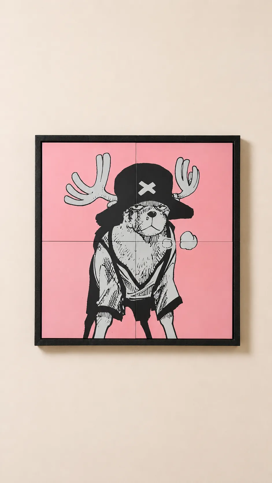 Tony Tony Chopper - HueForge Wall Art | 40×40cm view 3
