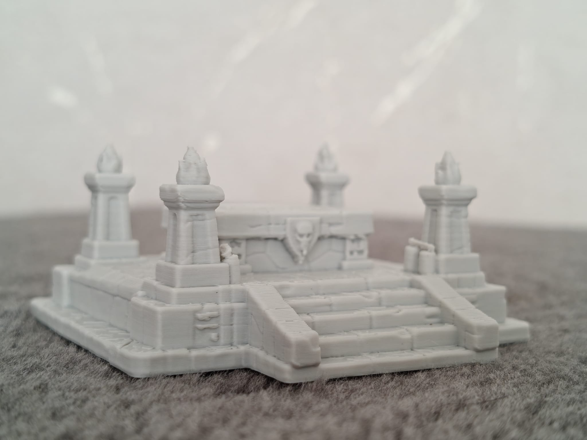 DnD ritual altar terrain prop