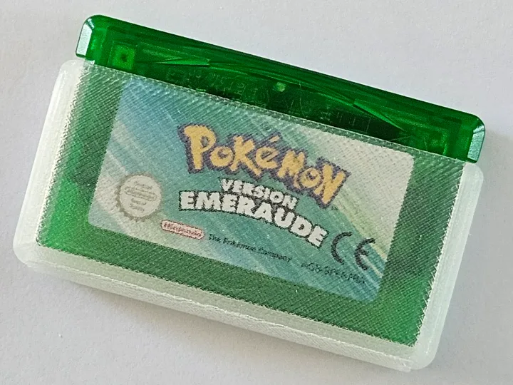 Cardholder for Gameboy advance card - Robust print