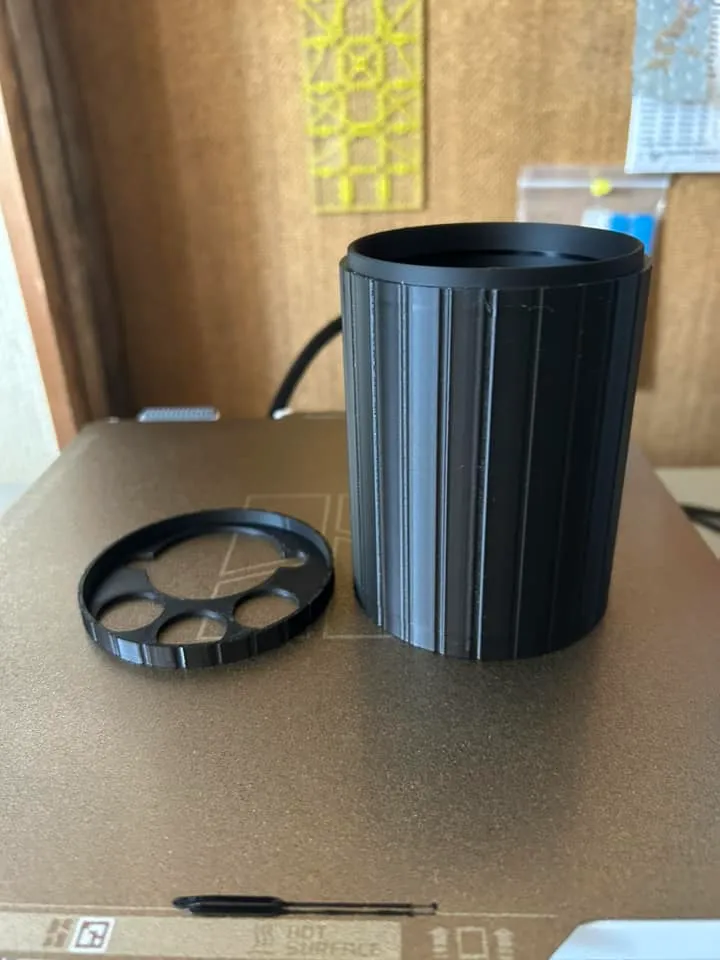 Modern Tooth Brush Holder. Print in Place! by dugy58 MakerWorld