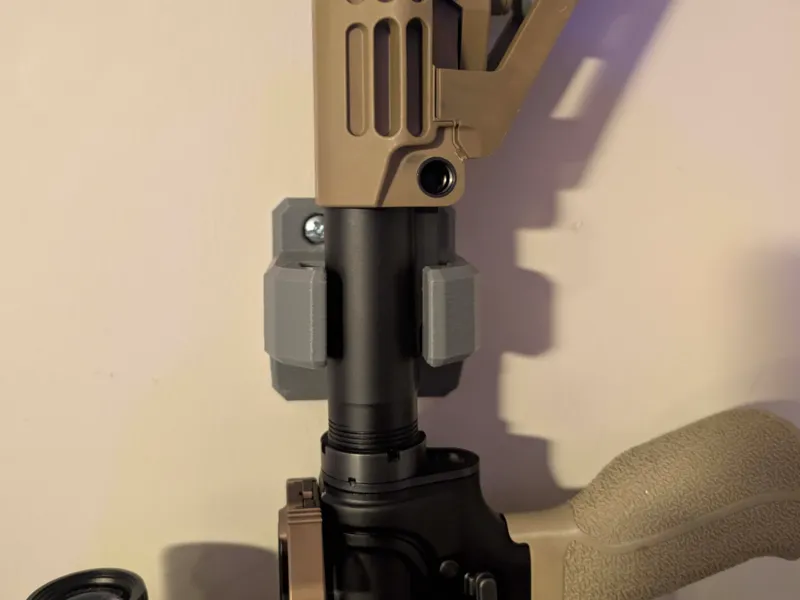 Ambi AR Wall Mount for AR10/15 with Buffer Tube
