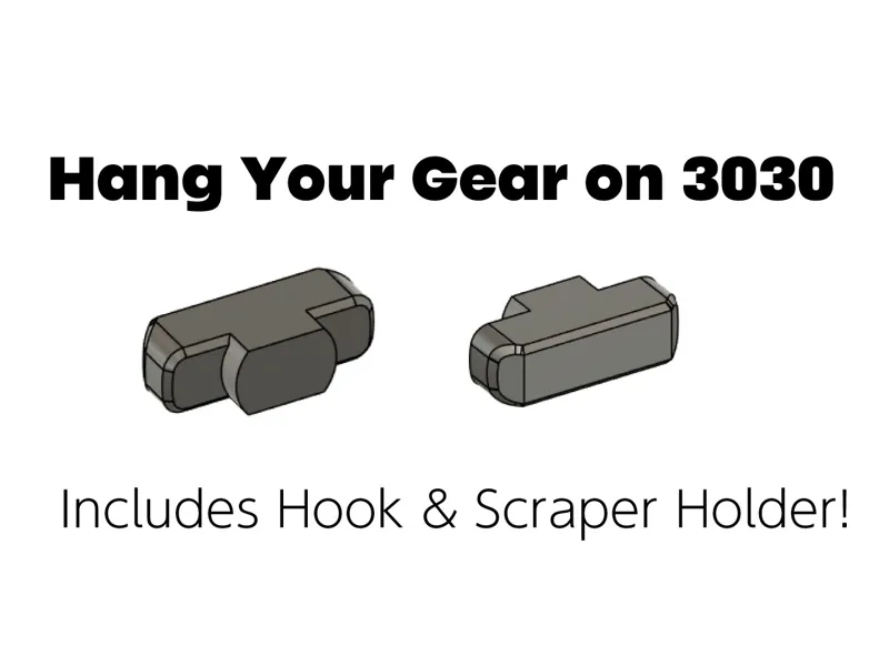 3030 frame T-Slot Slide Hook Base