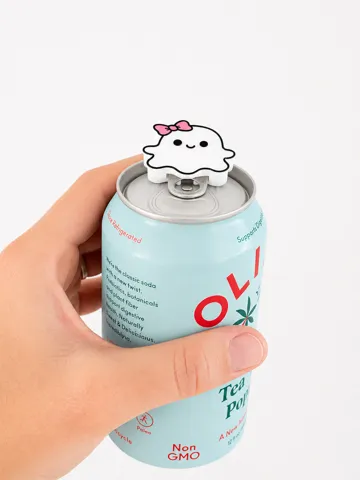 Adorno temático: Cute Ghost Can Opener | Halloween Can Tab Opener — vista de referencia 4