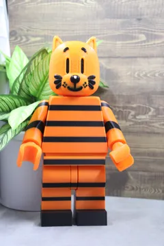 Modelo para impresión 3D: 500% Brick - Petey (Dogman) — vista de referencia 3