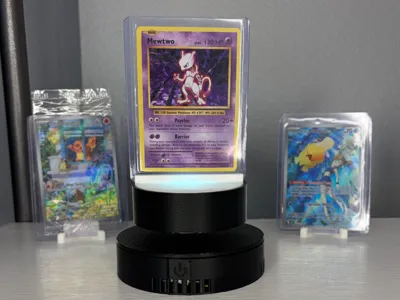 Levitating Card Display