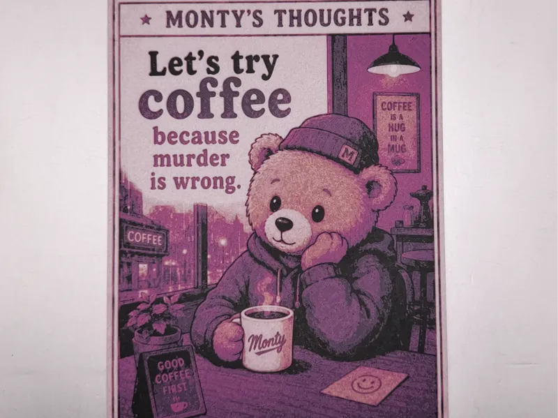 Montys Thoughts - Coffee