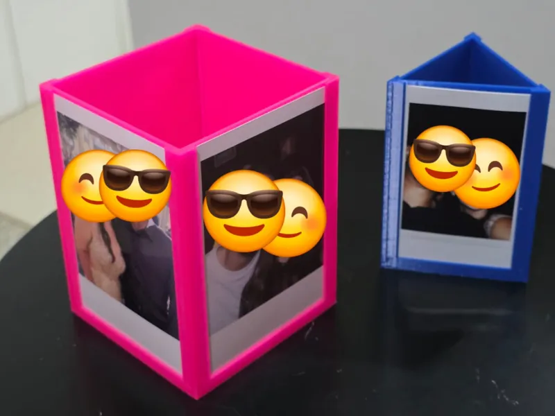 Customizable Photo Frame & Desk Organizer 