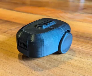 Robotic lawn mower scale model