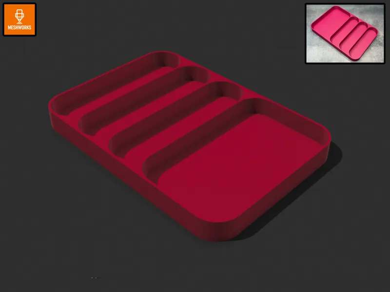 Modern Hobby Tray