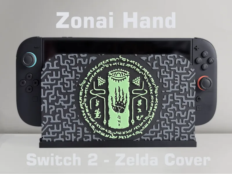 Nintendo Switch 2 - Zelda Cover Hand