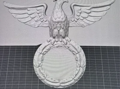 Eagle with Oak Leaves