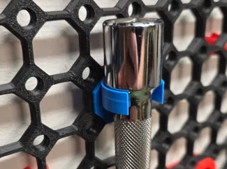 Socket extension holder for multiboard