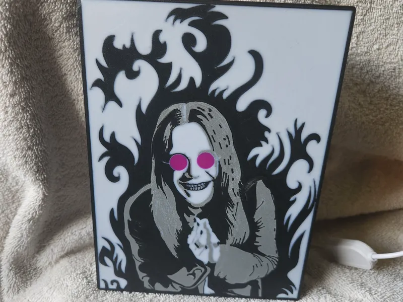 Ozzy Osbourne Lightbox