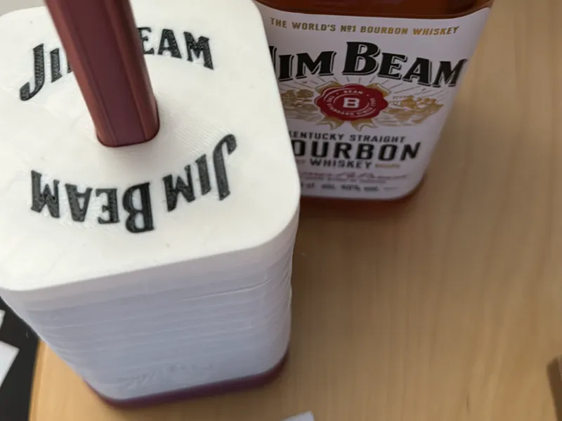 Jim Beam Schockbesteck (Knobelchips)