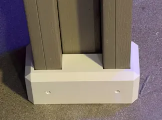 Aluminum Patio Cover Post Base