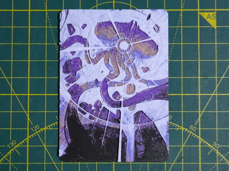 MTG Commander Deck Box All is Dust Inlay HueForge