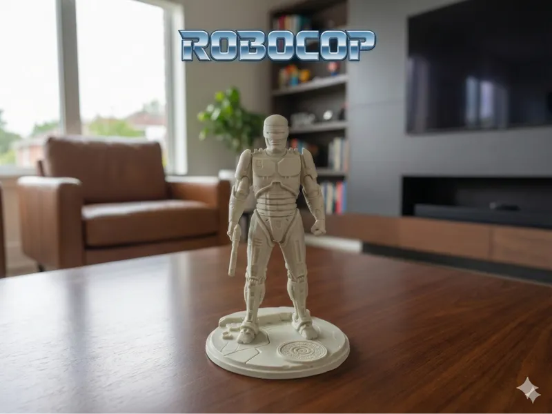 RoboCop Figure – High Detail 3D Model