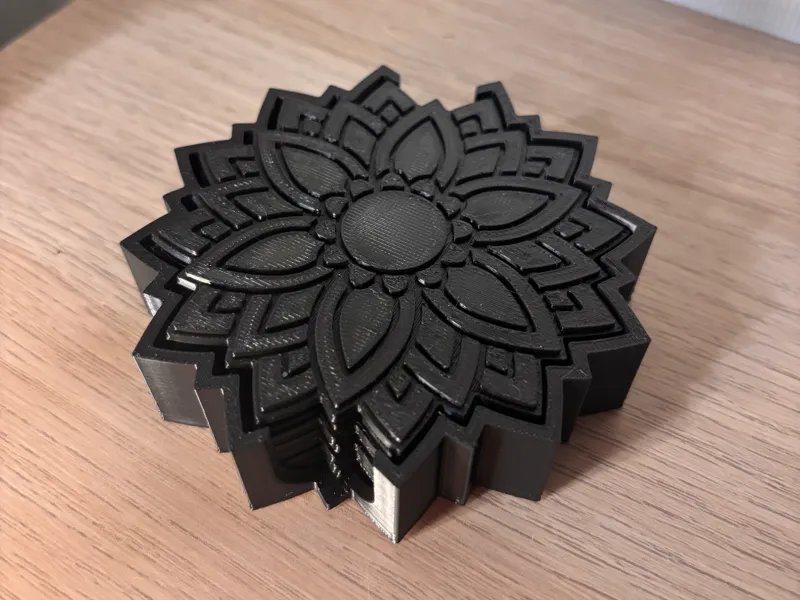 Mandala coasters