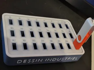Boitier à clés USB