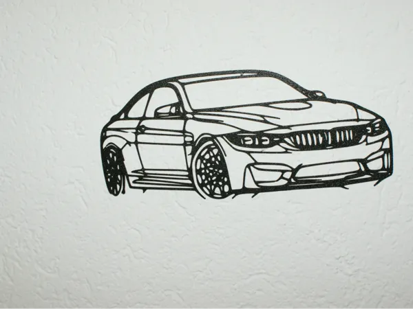 Décoration murale BMW