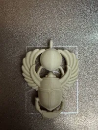 Pendentif scarabée égyptien double face — photo 5