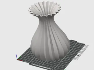 vaso per stampa 3d