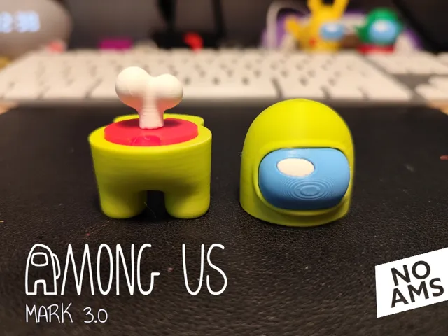 AMONG US GUY - 4 COLORS