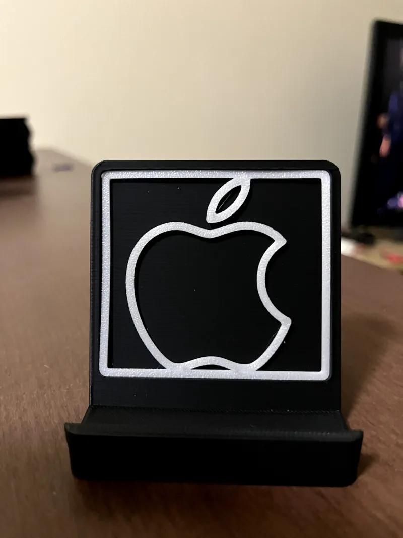 Smartphone Rack Apple logo