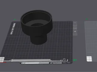 Sawstop dust port adapter