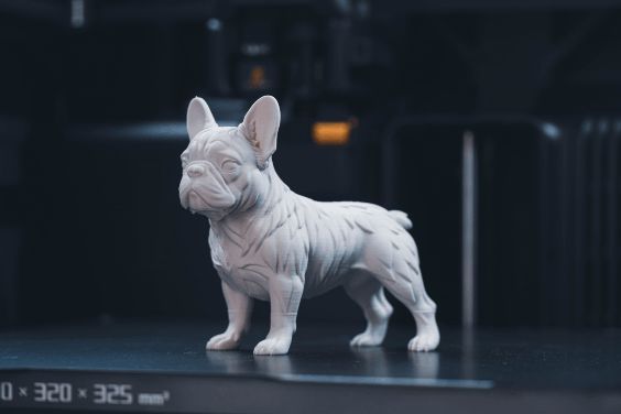 French Bulldog Statue + Multicolor