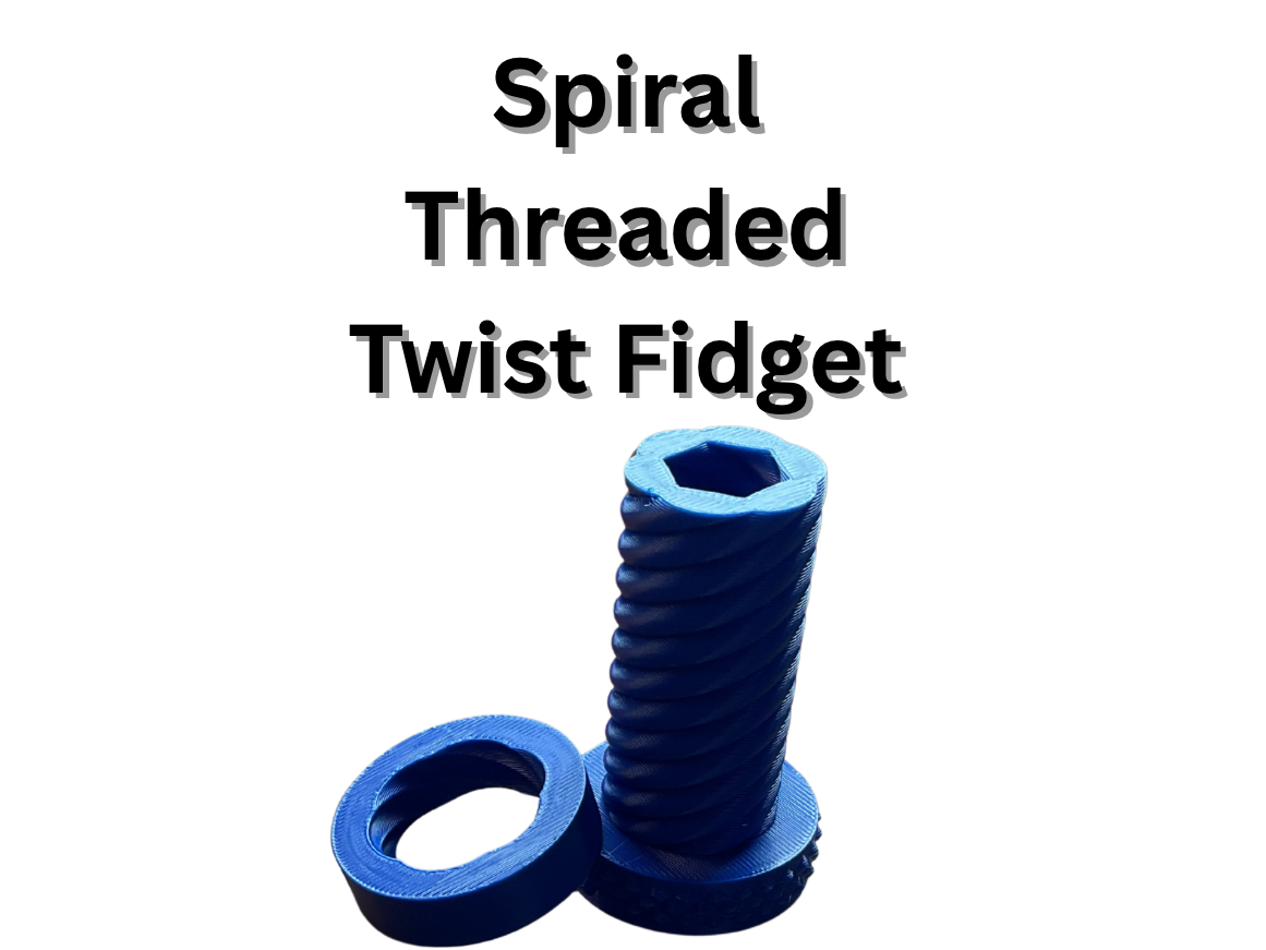 Spiral Threaded Twist Fidget