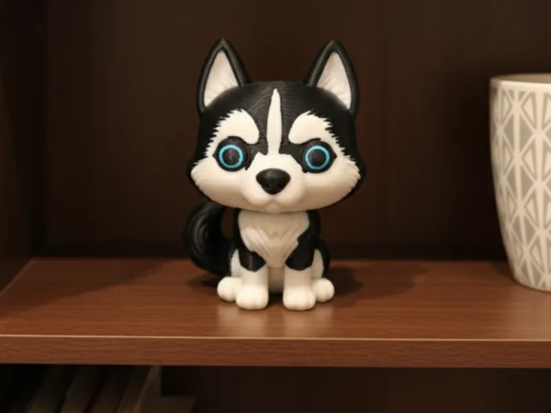 Funko Husky Dog Black/Grey