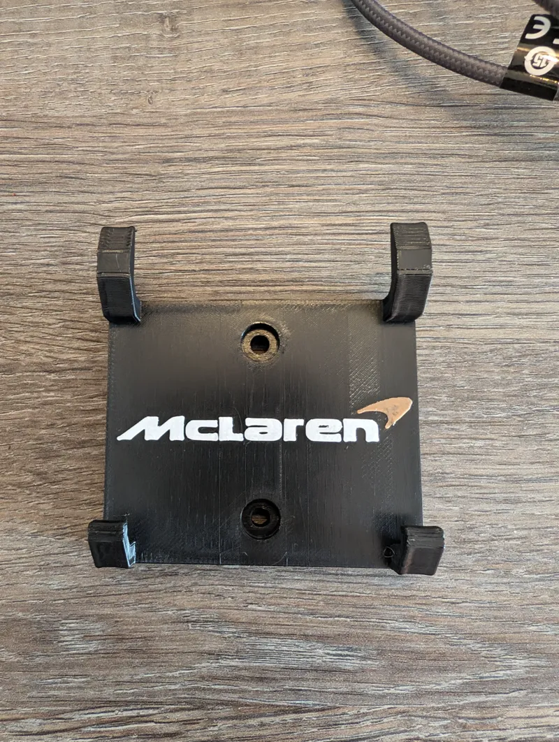 lego mclaren formula 1 wall mount with logo