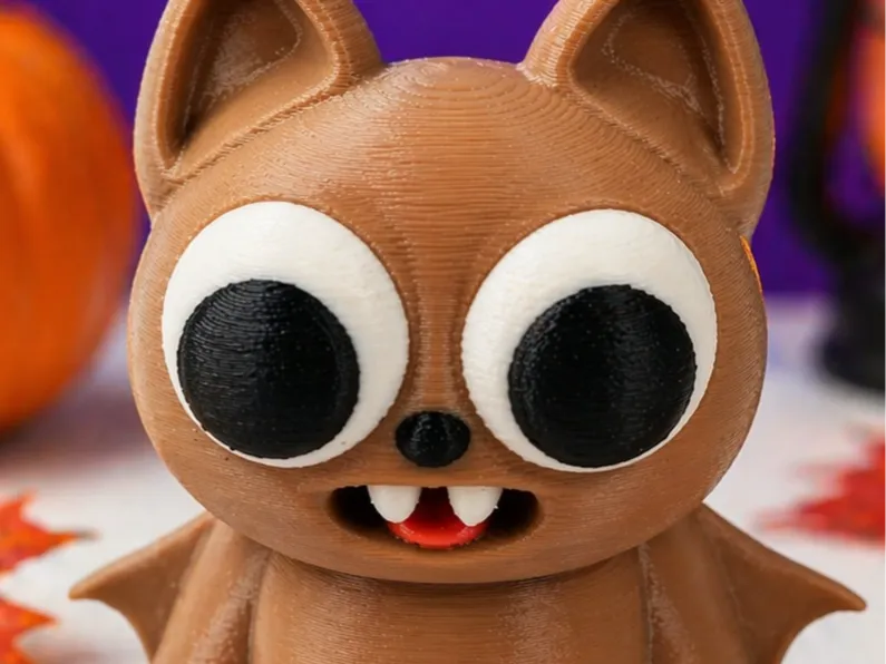 Cute Bat Figurine Cartoon Halloween Decor