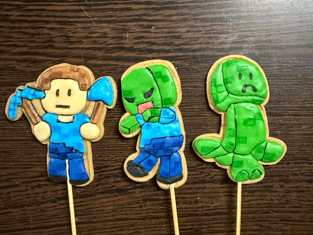 minecraft mix cutter cookie