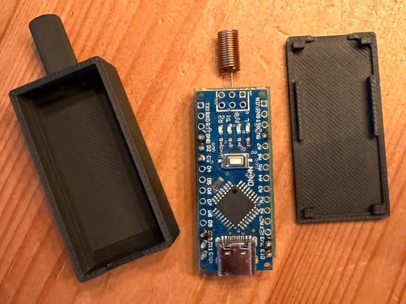 nanoCUL Adapter Case – Arduino Nano USB-C
